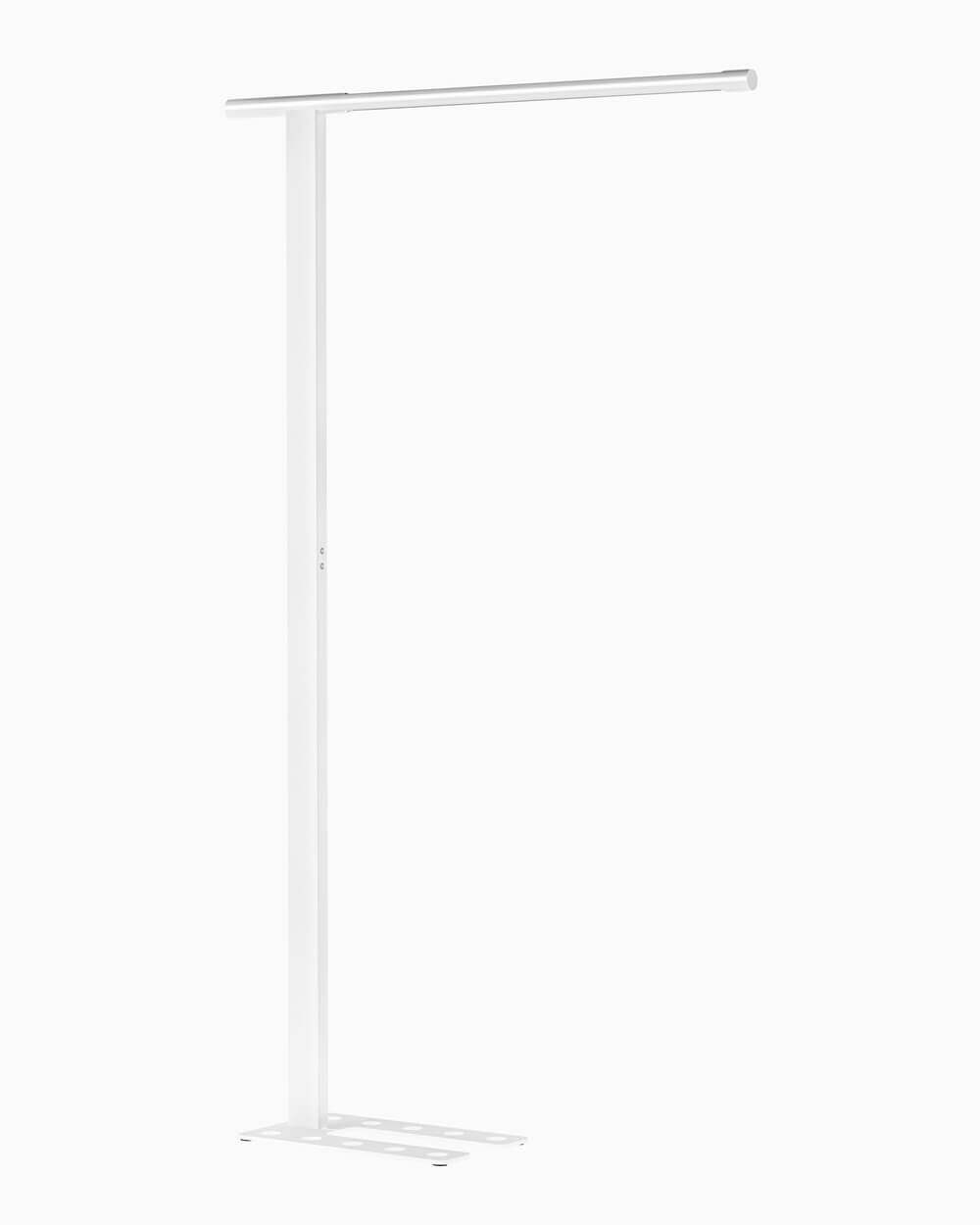 Stehleuchte Mono von Belux, minimalistisches Design in Weiß.